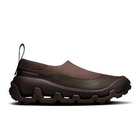 Женские кроссовки ON Cloud Low Waterproof SHG коричневый